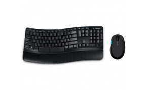 סט מקלדת ועכבר אלחוטיים Microsoft Sculpt Comfort Desktop עברית ואנגלית