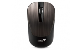 עכבר אלחוטי Genius NX-7015 בצבע שחור ואפור כהה