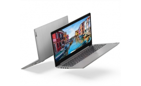 מחשב נייד "15.6 Lenovo IdeaPad 3 81WE00B0IV Intel Core i5-1035G4 בצבע אפור, כונן 512GB SSD זכרון 8GB ומ. גרפי Intel Iris Plus 