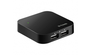 מפצל D-Link 4-Port USB 2.0 Hub DUB-H4