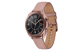 שעון סמסונג Samsung Galaxy Watch3 41mm SM-R850 בצבע ברונזה אחריות היבואן הרשמי