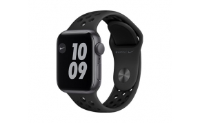 שעון חכם אפל Apple Watch Nike SE GPS 40mm בצבע אפור חלל עם רצועת ספורט שחורה