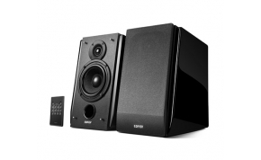 רמקולים Edifier R1850DB 2.0 Bluetooth כולל שלט, בצבע שחור