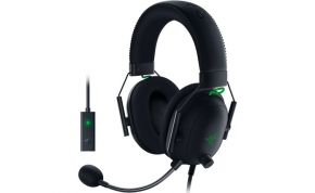 אוזניות גיימינג עם מיקרופון Razer BlackShark V2 בצבע שחור