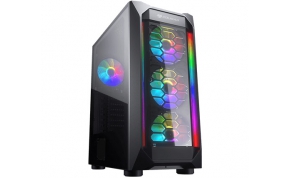 מחשב נייח גיימינג הכולל מעבד i5-10500 Intel, זכרון 16GB, כונן 480GB SSD, לוח B460, כרטיס מסך GeForce RTX 3060 12GB