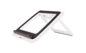 מעמד מתכוונן למחשב נייד Fellowes I-Spire בצבע לבן