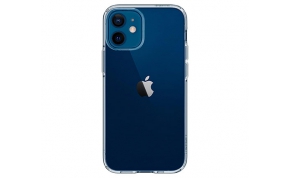 כיסוי לטלפון Spigen Liquid Crystal iPhone 12 Mini בצבע שקוף