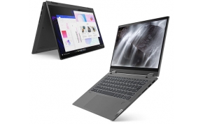 מחשב נייד עם מסך מגע "14 Lenovo IdeaPad Flex 5 82HS006XIV i7-1165G7 כונן 512GB SSD, זכרון 16GB ומ.גרפי Nvidia GeForce MX450