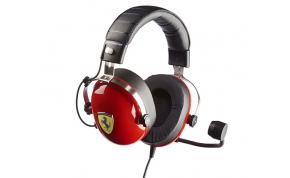 אוזניות גיימינג עם מיקרופון Thrustmaster T.Racing Scuderia Ferrari Edition