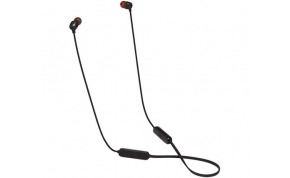 אוזניות אלחוטיות JBL Tune 115BT עם מיקרופון Bluetooth בצבע שחור