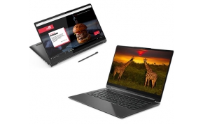 מחשב נייד עם מסך מגע "14 Lenovo Yoga 9 82BG004TIV i7-1185G7 כונן 512GB SSD זכרון 16GB ומ.גרפי Intel Iris Xe Graphics
