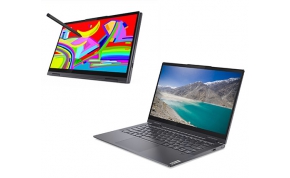 מחשב נייד עם מסך מגע "14 Lenovo Yoga 7 14ITL5 82BH006NIV i7-1165G7 בצבע אפור, כונן 512GB SSD זכרון 16GB ומ.גרפי Intel Iris Xe