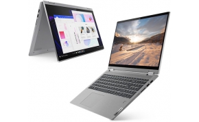 מחשב נייד עם מסך מגע "15.6 Lenovo IdeaPad Flex 5 82HT002DIV i3-1115G4 כונן 256G SSD, זכרון 8GB ומ.גרפי Intel UHD Graphics