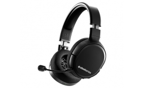 אוזניות גיימינג אלחוטיות עם מיקרופון Steelseries Arctis 1 Wireless בצבע שחור 