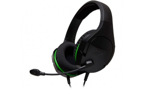 אוזניות גיימינג HyperX CloudX Stinger Core Xbox עם מיקרופון בצבע שחור וירוק 