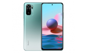 סמארטפון Xiaomi Redmi Note 10 128GB בצבע ירוק- שנתיים אחריות היבואן הרשמי