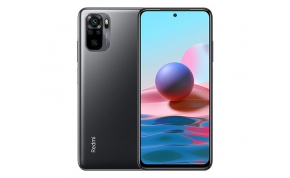 סמארטפון Xiaomi Redmi Note 10 128GB בצבע שחור- שנתיים אחריות היבואן הרשמי