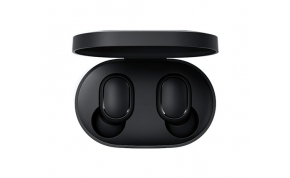 אוזניות אלחוטיות Xiaomi Mi True Wireless Earbuds Basic 2 Bluetooth עם מיקרופון בצבע שחור הכוללות כיסוי טעינה 