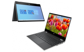 מחשב נייד עם מסך מגע "14 HP Pavilion x360 14-DW1012NJ 307Y2EA i5-1135G7 כונן 512GB SSD זכרון 8GB ומ.גרפי Intel Iris Xᵉ Graphics