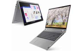 מחשב נייד עם מסך מגע "15.6 Lenovo IdeaPad Flex 5 82HT002XIV i7-1165G7 כונן 512G SSD, זכרון 8GB ומ.גרפי Intel Iris Xe Graphics