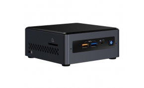 מחשב מיני intel NUC הכולל מעבד Pentium J5005 Intel, זכרון 8GB, כונן 480GB SSD, מערכת הפעלה Windows 10