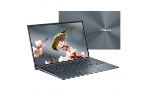 מחשב נייד "14 Asus Zenbook 14 UX435EAL-KC047T i7-1165G7 בצבע אפור, כונן 1TB SSD, זכרון 16GB ומ. גרפי Intel Iris Xe Graphics