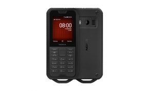 טלפון סלולרי Nokia 800 Tough Dual Sim בצבע שחור - שנה אחריות יבואן רשמי