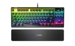 מקלדת גיימינג Steelseries APEX PRO TKL Gaming OmniPoint Switch עברית אנגלית