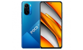 סמארטפון Poco F3 256GB בצבע כחול- שנתיים אחריות היבואן הרשמי