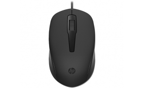 עכבר חוטי HP 150 בצבע שחור