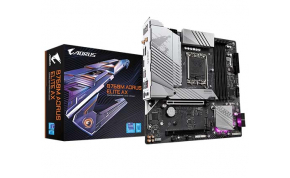 לוח אם למעבד אינטל Intel Gigabyte B760M AORUS ELITE AX (rev. 1.0) 1