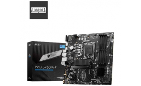 לוח אם למעבד אינטל Intel MSI PRO B760M-P DDR5 1