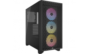מארז מחשב Corsair 3000D RGB AIRFLOW Mid-Tower PC Case - Black
CC-9011251-WW 1