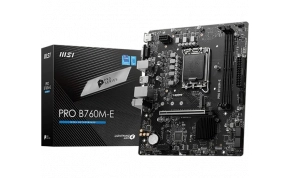 לוח אם למעבד אינטל Intel MSI PRO B760M-E 1