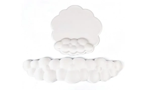 פד לעכבר ולמקלדת Ivory Style IVS-PAD-SET-W 1