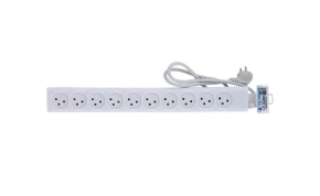 מפצל חשמל וכבל מאריך Semicom SW-MS10-1M 1