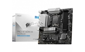 לוח אם למעבד אינטל Intel MSI PRO B760M-A DDR4 II 1