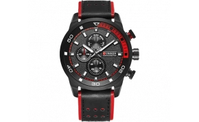 שעוני יד Curren CRN-M8250BLKRED 1