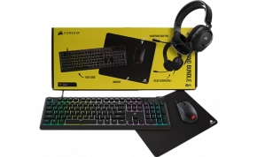 מקלדות וסטים Corsair מקלדת K55 Core RGB
אוזניות HS35 V2
עכבר Harpoon Pro RGB
משטח לעכבר MM100 Cloth 1
