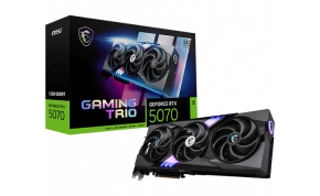 כרטיסי מסך MSI 
GeForce RTX 5070 12G GAMING TRIO OC 1