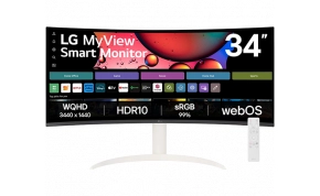 מסך מחשב LG 34SR65QC-W 1