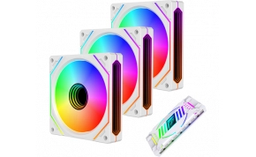 מאוורר למארז Ivory Gaming GT120-WHITE-KIT 1