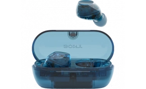 אוזניות בלוטוס אלחוטיות סוני - מבטלות רעשים עם סוללה חזקה - צבע כחול שקוף - SONY In-Ear WF-C710NBL