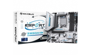 לוח אם למעבד אינטל Intel MAXSUN eSport Z890M WIFI ICE 1