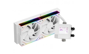 קירור נוזלי למעבד THERMALRIGHT Core Matrix 240 Vision ARGB WHITE 1