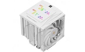מאוורר למעבד THERMALRIGHT Royal Knight 120 Digital WHITE 1