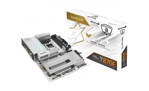 לוח אם למעבד AMD SAPPHIRE NITRO+ X870EA PhantomLink Polar Edition 1
