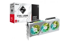 כרטיסי מסך ASRock AMD Radeon RX 9060 XT Steel Legend 16GB OC 1