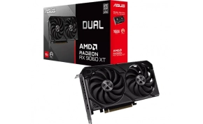 כרטיסי מסך ASUS Dual Radeon RX 9060 XT 16GB GDDR6 1