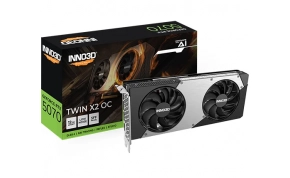 כרטיסי מסך INNO3D GeForce RTX 5070 TWIN X2 OC 1